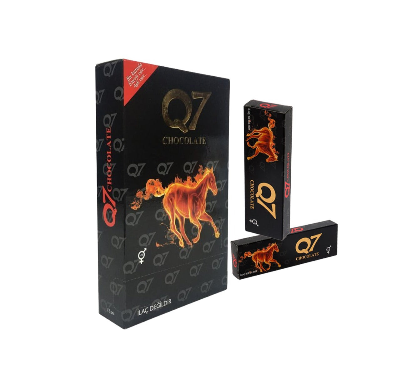 Q7 Turkish Chocolate Limited Edition Large Pack (12x35g)