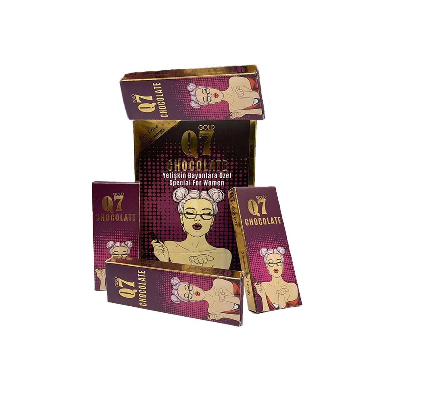 Gold Q7 Ladies Chocolate (Women Special Edition) 25g x 12 pieces