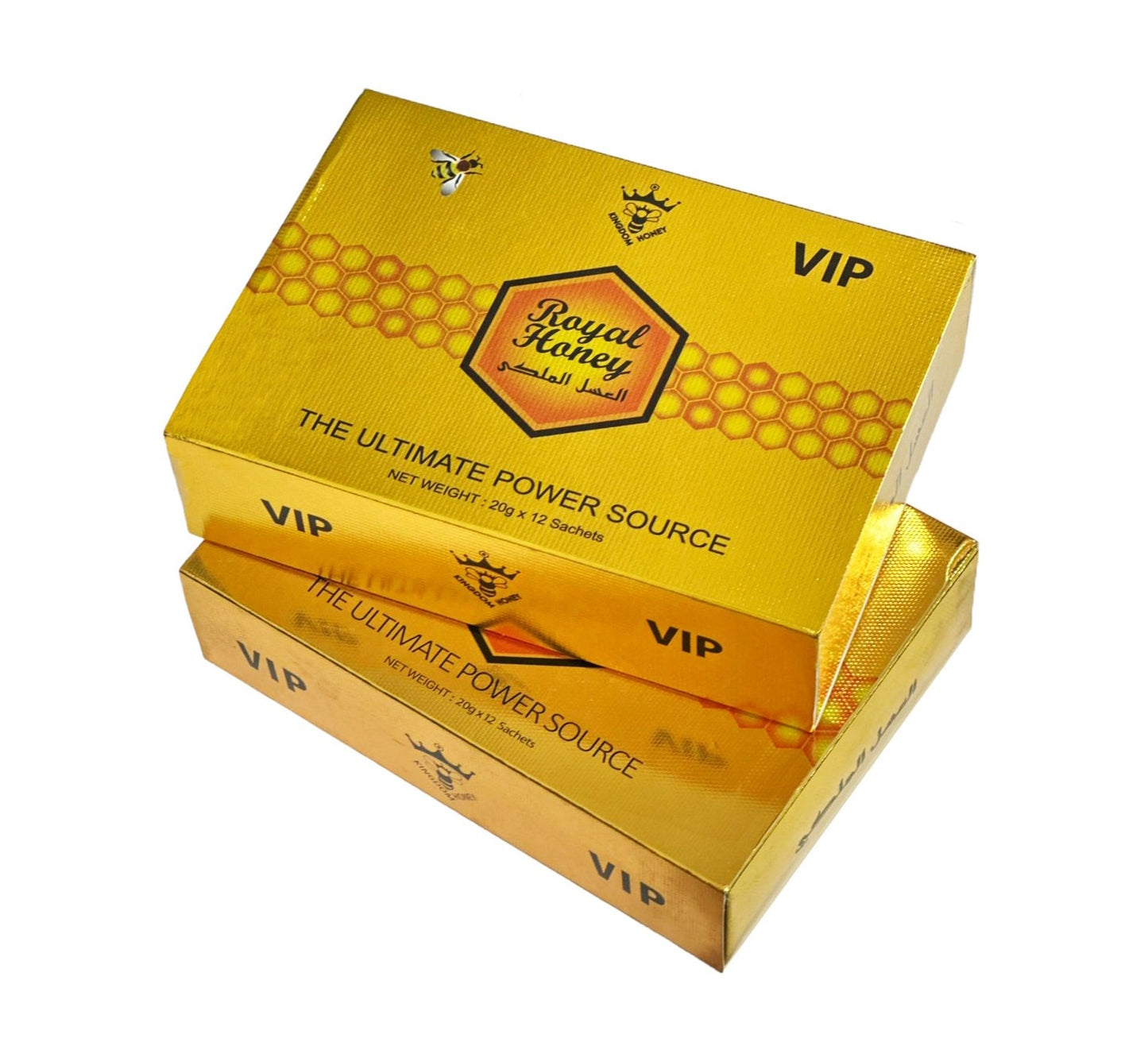 Kingdom VIP Royal Honey Gold - For Men & Women (12 x 20gm)