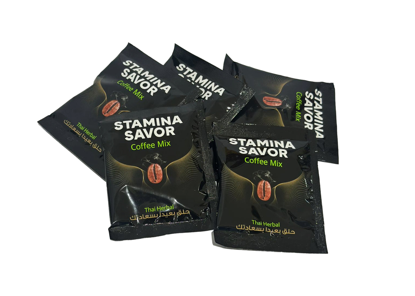 Stamina Savor Thai Herbal Instant Coffee (10 Sachets X 15G)